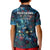 New Zealand Matariki Pohutukawa Kid Polo Shirt Te Mauri te Ora