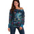 New Zealand Matariki Pohutukawa Off Shoulder Sweater Te Mauri te Ora