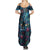 New Zealand Matariki Pohutukawa Summer Maxi Dress Te Mauri te Ora