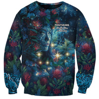 New Zealand Matariki Pohutukawa Sweatshirt Te Mauri te Ora LT9 Unisex Art - Polynesian Pride