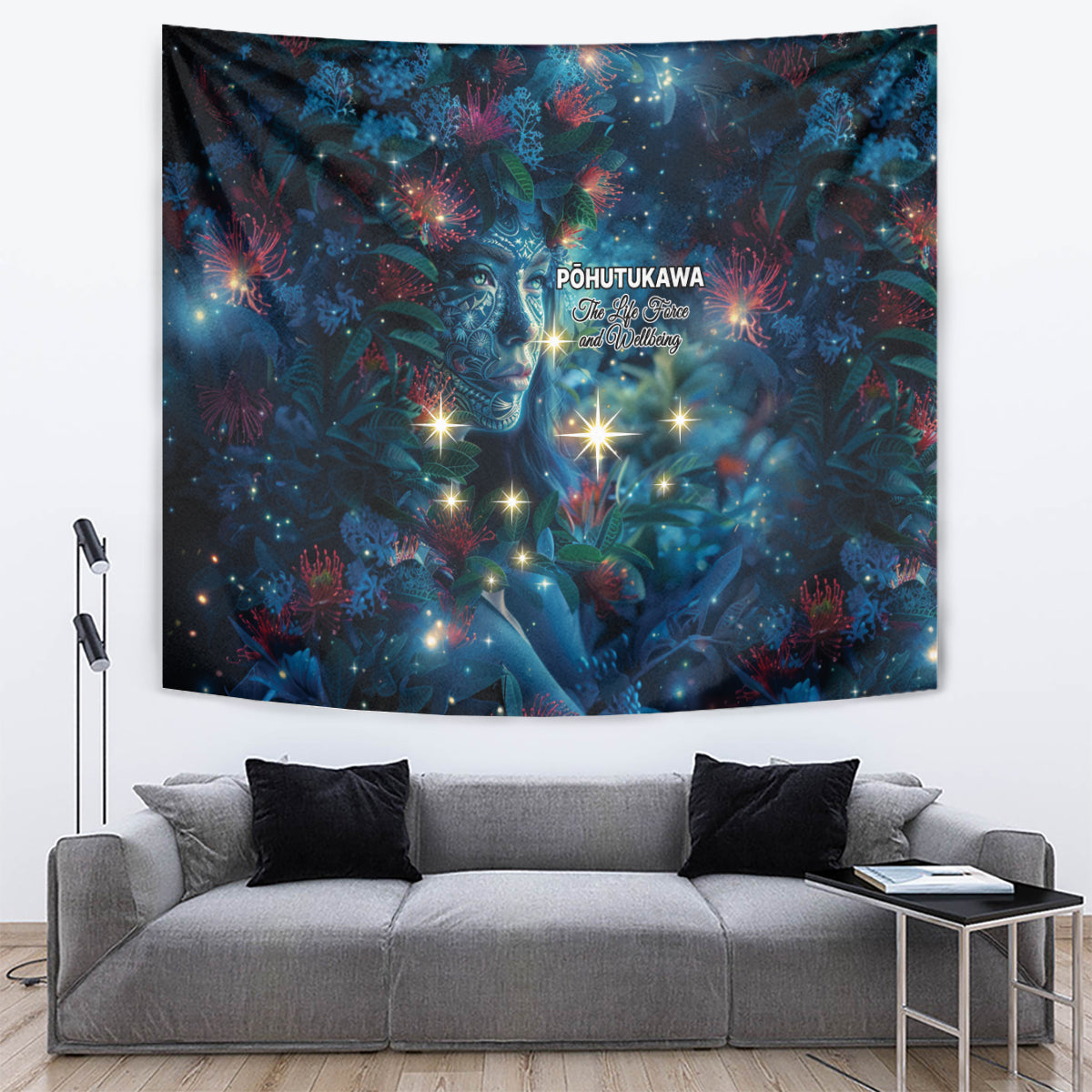 New Zealand Matariki Pohutukawa Tapestry Te Mauri te Ora