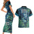 New Zealand Matariki Tupuanuku Couples Matching Short Sleeve Bodycon Dress and Hawaiian Shirt Te Wā o te Hauhake