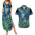 New Zealand Matariki Tupuanuku Couples Matching Summer Maxi Dress and Hawaiian Shirt Te Wā o te Hauhake