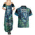 New Zealand Matariki Tupuanuku Couples Matching Summer Maxi Dress and Hawaiian Shirt Te Wā o te Hauhake