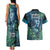 New Zealand Matariki Tupuanuku Couples Matching Tank Maxi Dress and Hawaiian Shirt Te Wā o te Hauhake