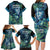 New Zealand Matariki Tupuanuku Family Matching Long Sleeve Bodycon Dress and Hawaiian Shirt Te Wā o te Hauhake