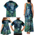 New Zealand Matariki Tupuanuku Family Matching Tank Maxi Dress and Hawaiian Shirt Te Wā o te Hauhake