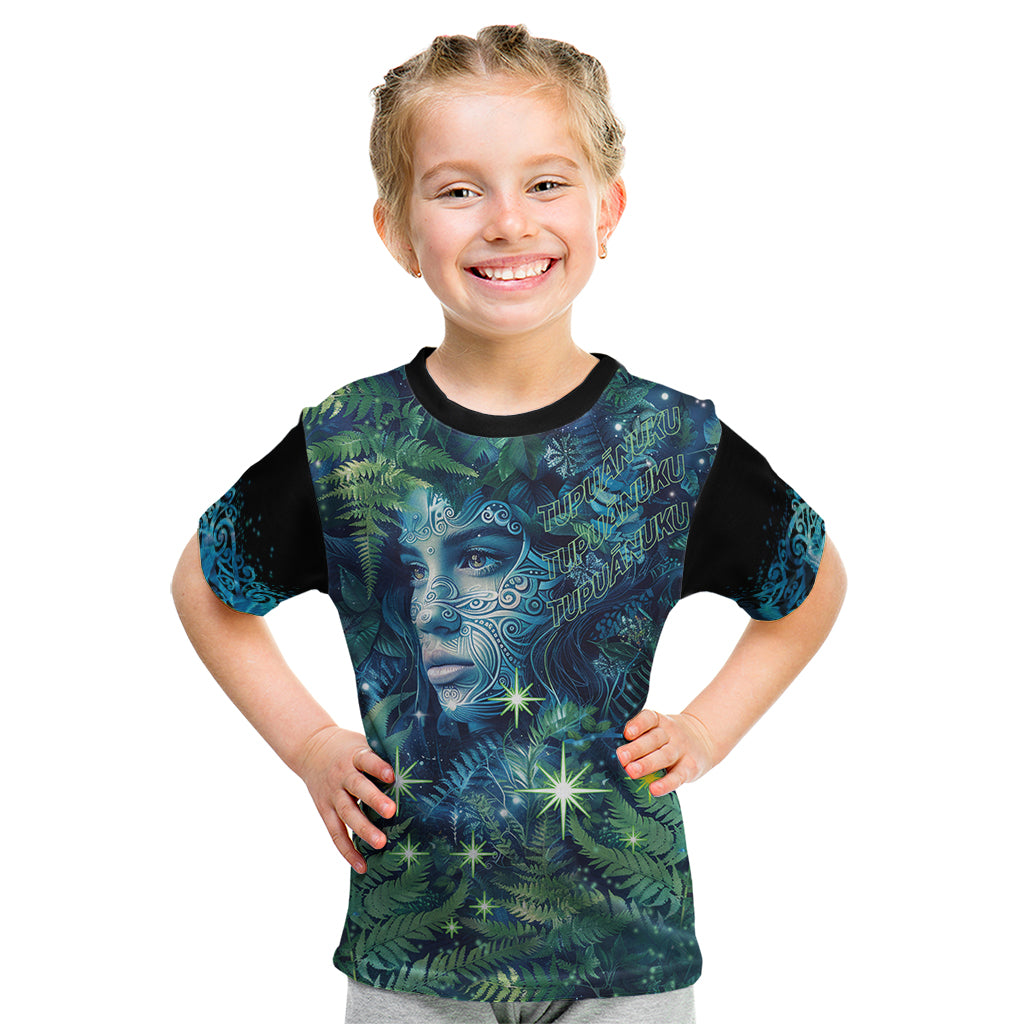 New Zealand Matariki Tupuanuku Kid T Shirt Te Wā o te Hauhake