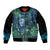 New Zealand Matariki Tupuanuku Sleeve Zip Bomber Jacket Te Wā o te Hauhake