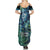 New Zealand Matariki Tupuanuku Summer Maxi Dress Te Wā o te Hauhake