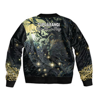 New Zealand Matariki Tupuarangi Bomber Jacket Ng Kai o te Rangi LT9 - Polynesian Pride