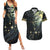 New Zealand Matariki Tupuarangi Couples Matching Summer Maxi Dress and Hawaiian Shirt Ngā Kai o te Rangi