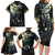 New Zealand Matariki Tupuarangi Family Matching Long Sleeve Bodycon Dress and Hawaiian Shirt Ngā Kai o te Rangi