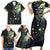 New Zealand Matariki Tupuarangi Family Matching Short Sleeve Bodycon Dress and Hawaiian Shirt Ngā Kai o te Rangi