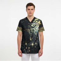 New Zealand Matariki Tupuarangi Scrub Top Ng Kai o te Rangi LT9 - Polynesian Pride