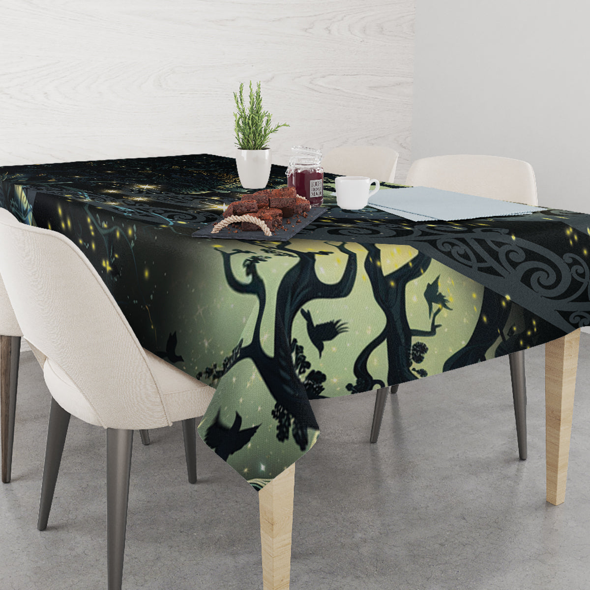New Zealand Matariki Tupuarangi Tablecloth Ng Kai o te Rangi LT9 - Polynesian Pride