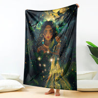 New Zealand Matariki Blanket Rongo Mori Wellbeing and Good Luck LT9 - Polynesian Pride