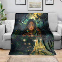 New Zealand Matariki Blanket Rongo Mori Wellbeing and Good Luck LT9 - Polynesian Pride