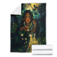 New Zealand Matariki Blanket Rongo Mori Wellbeing and Good Luck LT9 - Polynesian Pride