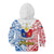 125th Independence Anniversary Philippines Kid Hoodie Polynesian Pilipinas Flag Style - White LT9 - Polynesian Pride