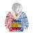 125th Independence Anniversary Philippines Kid Hoodie Polynesian Pilipinas Flag Style - White LT9 - Polynesian Pride