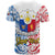 Custom Polynesian Philippines T Shirt Pilipinas Flag Style for 125th Independence Anniversary White LT9 - Polynesian Pride