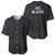 New Zealand Rugby Baseball Jersey All Black Fern with Maori Tribal Pattern LT9 - Polynesian Pride