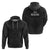 New Zealand Rugby Hoodie All Black Fern with Maori Tribal Pattern LT9 - Polynesian Pride