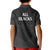 New Zealand Rugby Kid Polo Shirt All Black Fern with Maori Tribal Pattern LT9 - Polynesian Pride