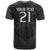 (Custom Text and Number) New Zealand Rugby T Shirt All Black Fern with Maori Tribal Pattern LT9 - Polynesian Pride