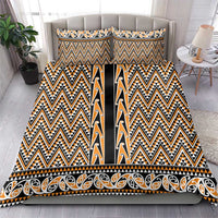 New Zealand Maori Niho Taniwha Bedding Set Karaka Mangopare and Puhoro Pattern LT9 - Polynesian Pride