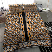 New Zealand Maori Niho Taniwha Bedding Set Karaka Mangopare and Puhoro Pattern LT9 - Polynesian Pride