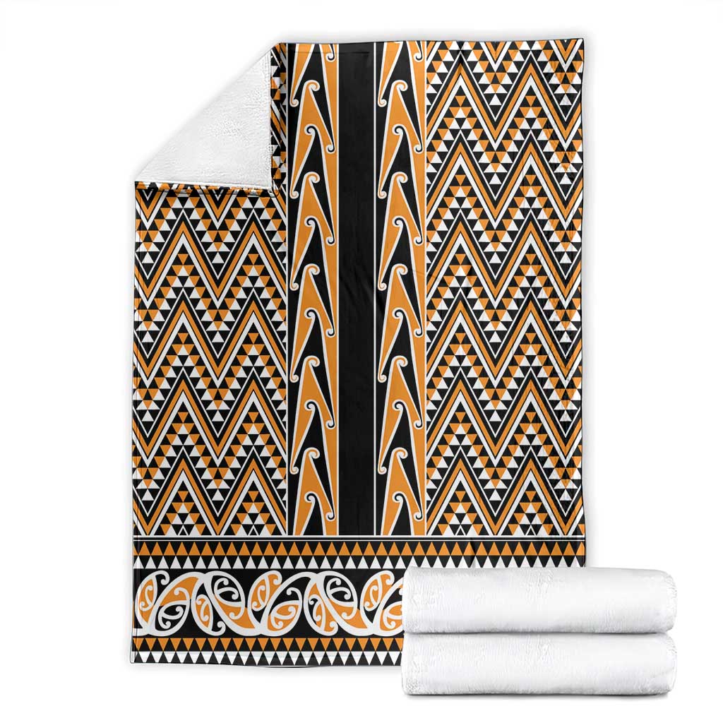 New Zealand Maori Niho Taniwha Blanket Karaka Mangopare and Puhoro Pattern LT9 - Polynesian Pride
