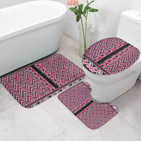 New Zealand Maori Niho Taniwha Bathroom Set Mawhero Mangopare and Puhoro Pattern LT9 - Polynesian Pride