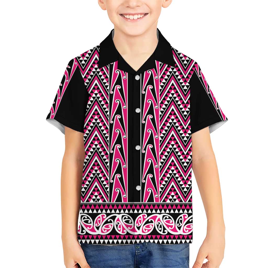 New Zealand Maori Niho Taniwha Hawaiian Shirt Mawhero Mangopare and Puhoro Pattern LT9 - Polynesian Pride