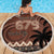 Personalised Bula Fiji 679 Beach Blanket Fijian Tagimoucia Masi Tapa Art