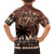 Personalised Bula Fiji 679 Family Matching Off Shoulder Maxi Dress and Hawaiian Shirt Fijian Tagimoucia Masi Tapa Art