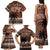 Personalised Bula Fiji 679 Family Matching Tank Maxi Dress and Hawaiian Shirt Fijian Tagimoucia Masi Tapa Art