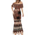 Personalised Bula Fiji 679 Mermaid Dress Fijian Tagimoucia Masi Tapa Art