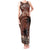 Personalised Bula Fiji 679 Tank Maxi Dress Fijian Tagimoucia Masi Tapa Art