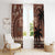 Personalised Bula Fiji 679 Window Curtain Fijian Tagimoucia Masi Tapa Art