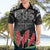 Personalised Samoa 685 Hawaiian Shirt Teuila Flower With Black Samoan Tattoo