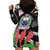 Personalised Samoa 685 Hoodie Dress Teuila Flower With Black Samoan Tattoo