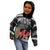 Personalised Samoa 685 Kid Hoodie Teuila Flower With Black Samoan Tattoo