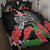 Personalised Samoa 685 Quilt Bed Set Teuila Flower With Black Samoan Tattoo