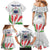 Personalised Samoa 685 Family Matching Mermaid Dress and Hawaiian Shirt Teuila Flower With White Samoan Tattoo