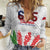 Personalised Samoa 685 Women Casual Shirt Teuila Flower With White Samoan Tattoo