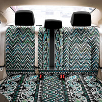 New Zealand Maori Niho Taniwha Back Car Seat Cover Papua Shell - Mangopare Puhoro Pattern LT9 - Polynesian Pride