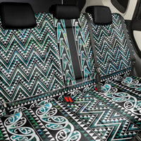 New Zealand Maori Niho Taniwha Back Car Seat Cover Papua Shell - Mangopare Puhoro Pattern LT9 - Polynesian Pride