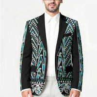 New Zealand Maori Niho Taniwha Blazer Papua Shell - Mangopare Puhoro Pattern LT9 - Polynesian Pride